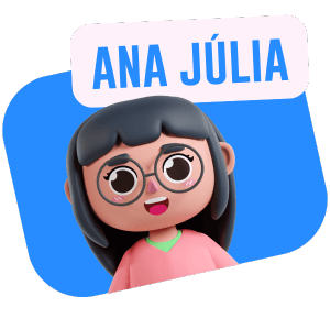 avatar de uma menina morena com óculos